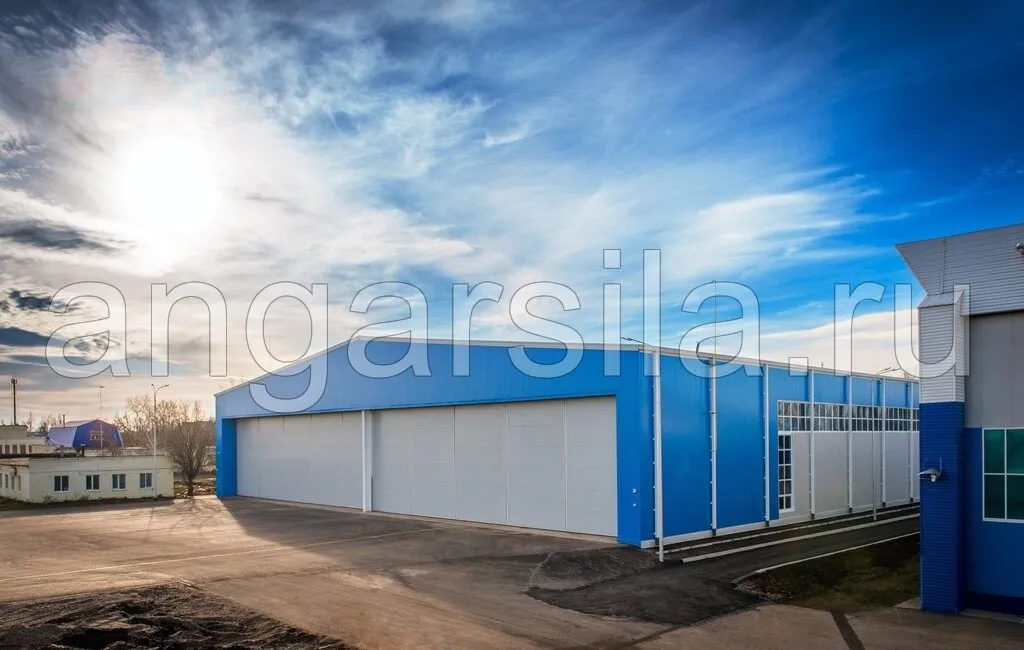 картинка-ссылка на статью: Расчет нагрузки на фундамент ангара в Сочи